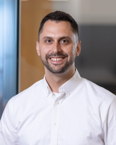 portrait of a smiling person in business attire